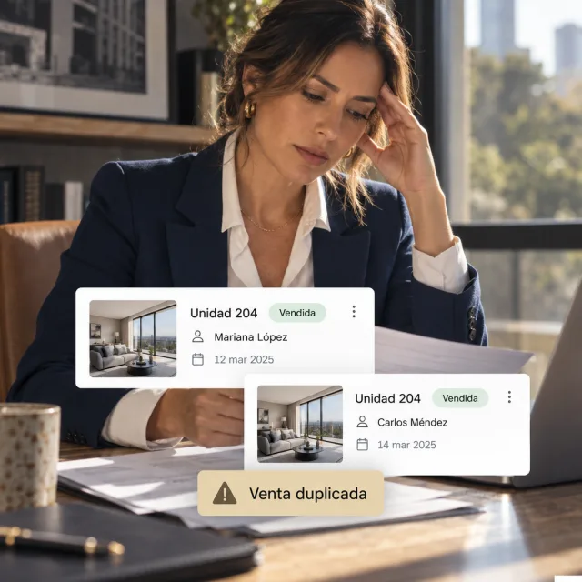 Alerta de una misma unidad inmobiliaria vendida dos veces